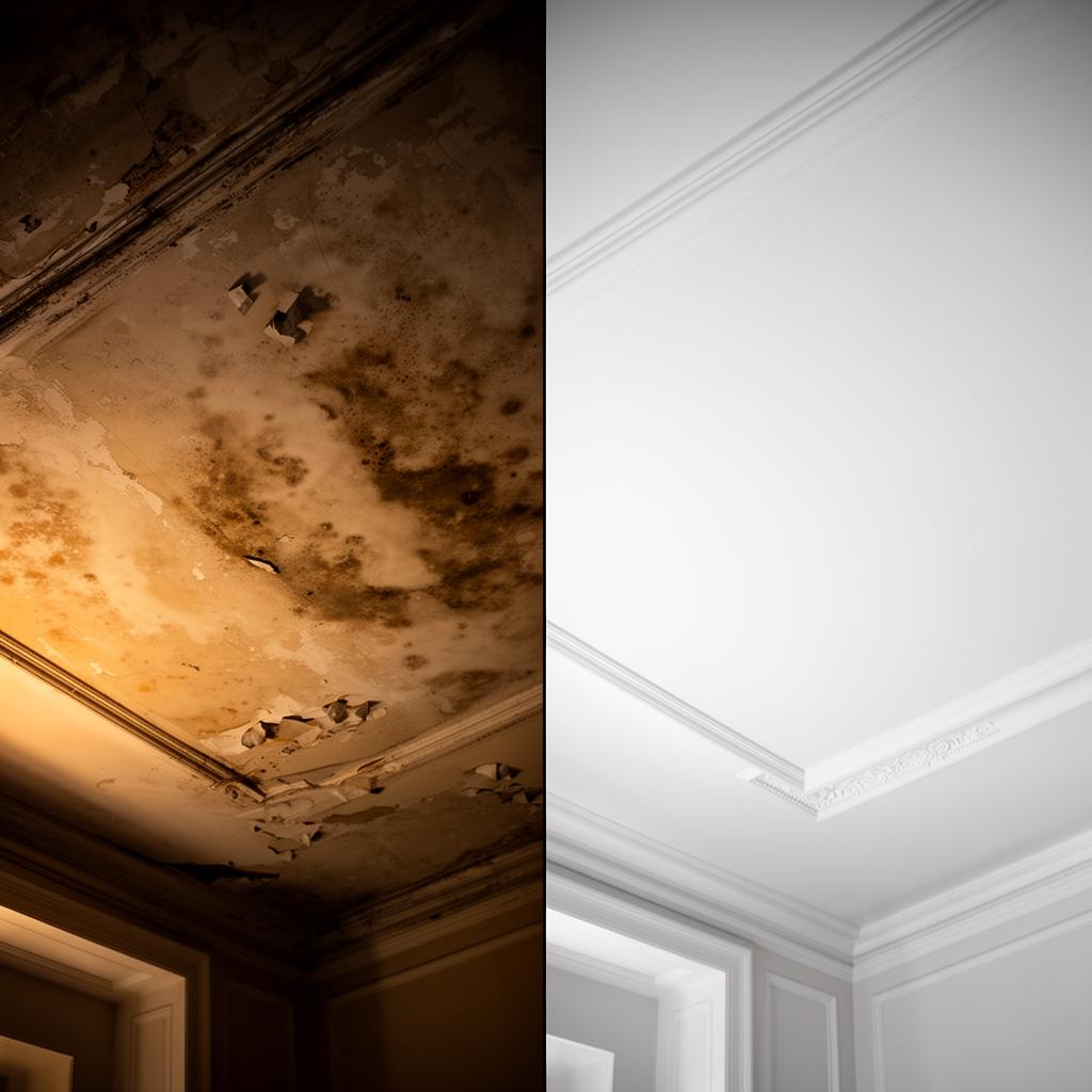 Rénovation après fuite